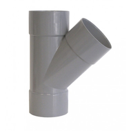 CULOTTE PVC FF 45° D.100 (NF-ME) - EVACUATION